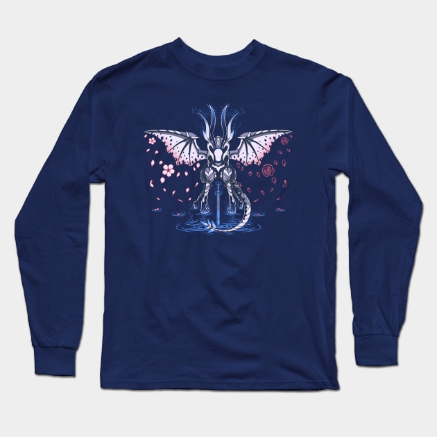 Blood or Bonds Long Sleeve T-Shirt by TechraNova